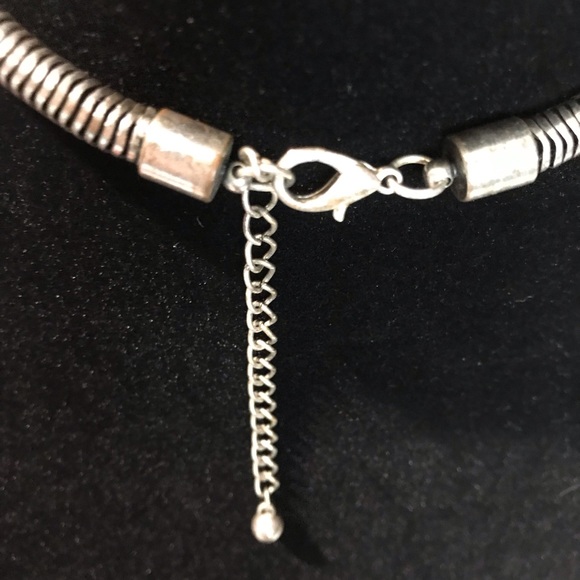 COPY - “EUC” UNIQUE SILVER NECKLACE - Picture 2 of 5